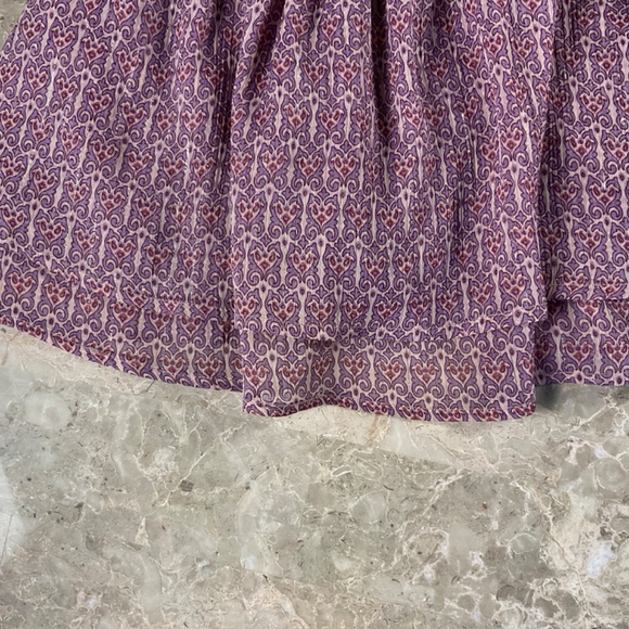 Zara Purple  Elastic Waist Skort Size  11-12 - Picture 4 of 5